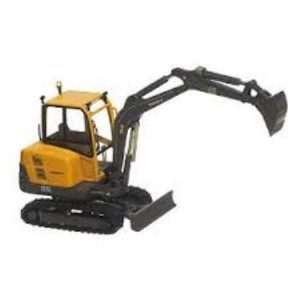 Construction site excavator stolen