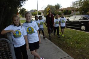 Students walk the talk