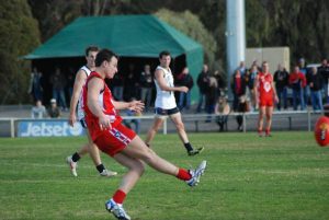 Victorian football hots up