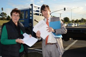 Residents call for red-light action