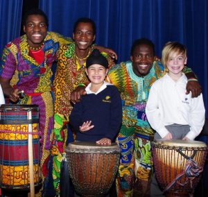 Africa alive with drums