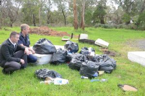 Dumping menace