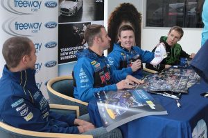 Fans give drivers a boost