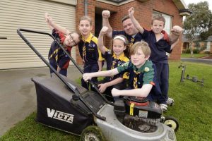 Scouts conducting ‘human auction’