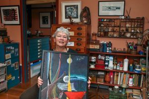 At home for art displays