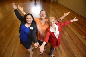 Getting among the… Seniors’ action
