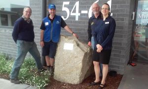Lodge stone spruce up