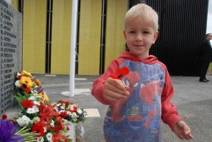 Flower for the fallen