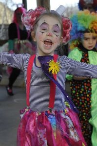 Top circus day for clowning around