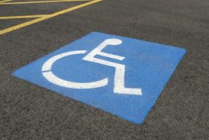 Hard time for disabled shoppers