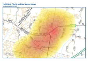 Theft from cars up