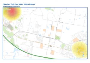 Theft spree hits unlocked cars