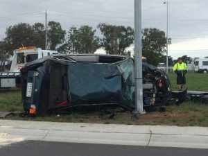 Wheelie bin attack on gas tanker