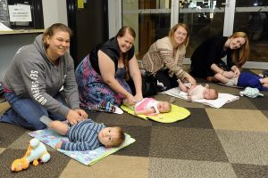 Vying for nappy change world record