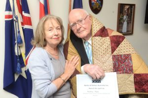 Valour for war veteran