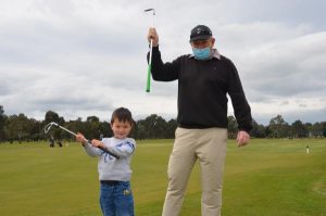 Back in the swing