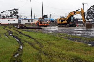 New station works begin
