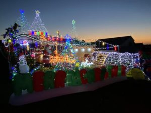 Epic display shining a light for charity