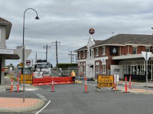 Level crossing works disrupt Pakenham