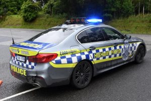 Highway closed at Tynong