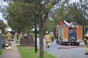 Pakenham house fire under control