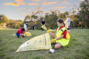 Clean up around Cardinia