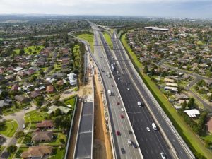 Monash Freeway work sites eased