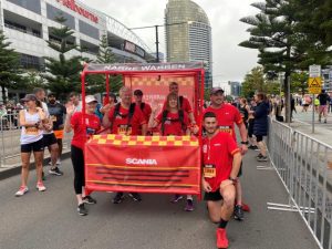 Narre Warren Fire Brigade rallies in running fire engine