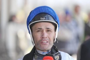 Star jockey airlifted to hospital
