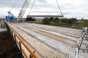 Bridge takes shape on Kooweerup Road