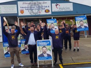 Liberal candidate pledges funds to upgrading local cricket club