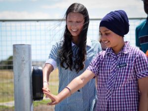 Schools receive crossing upgrade