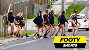 Champions pull on the boots