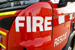 Man suffers burn from explosion