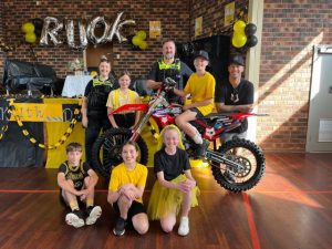 Star inspires kids to check in
