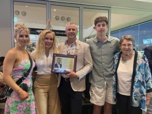 Hodge honoured with PRC Life Membership