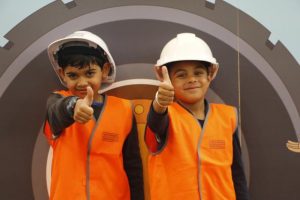 Little kids are building big