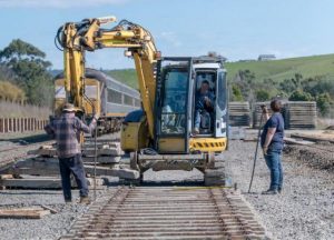 LXRP recycles sleepers for community project