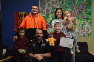 Koby’s brave act honoured