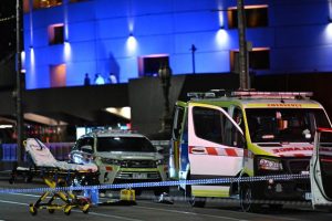 Man shot by officer ‘made threats with broken bottle’