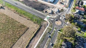 Officer road upgrades done