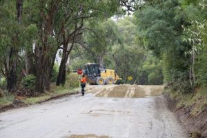Sealing of Dore Road begins