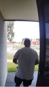 Man, 86, confronts intruder