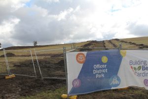 Officer District Park works underway