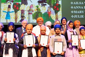 PM honours young authors