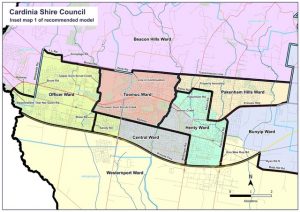 Cardinia’s wards set to shift