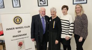 Changing over the Inner Wheel committee