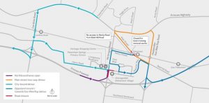 McGregor Road closures in place