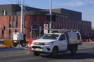 Last traffic lights switched on