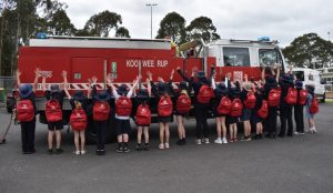 Targeting fire messages at school